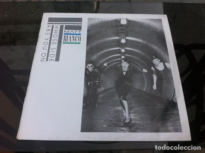 Discos de vinilo: MATT BIANCO.  WHOSE SIDE ARA YOU ON? (LP) 1984, ESPA&Ntilde;A - Foto 1