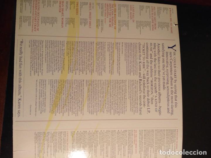Discos de vinilo: CARPENTERS LP - Foto 3