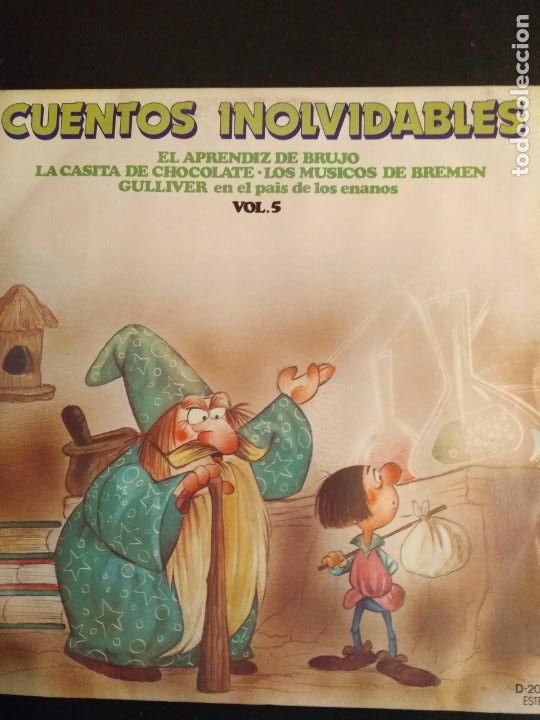 Discos de vinilo: CUENTOS INOLVIDABLES LP VOL5 - Foto 1