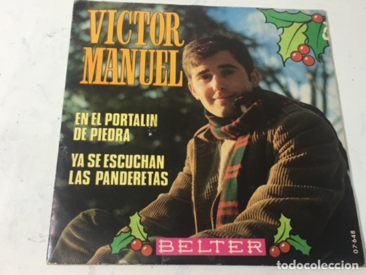 Discos de vinilo: Original Antiguo victor Manuel - Foto 1