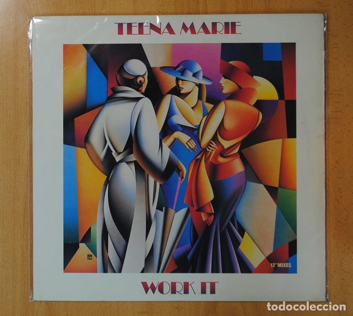 Discos de vinilo: TEENA MARIE - WORK IT - MAXI - Foto 1