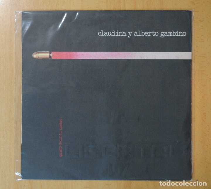 Disques de vinyle: CLAUDINA Y ALBERTO GAMBINO - QUIERO DECIR TU NOMBRE - LP