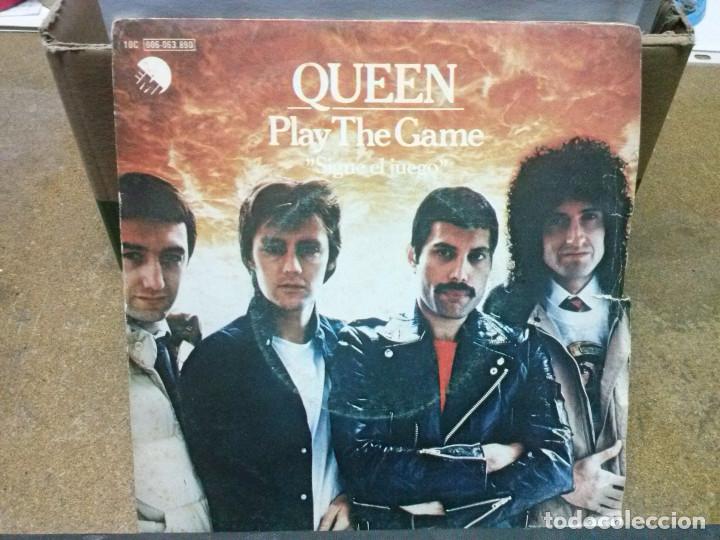 Discos de vinilo: QUEEN PLAY THE GAME A HUMAN BODY - Foto 1