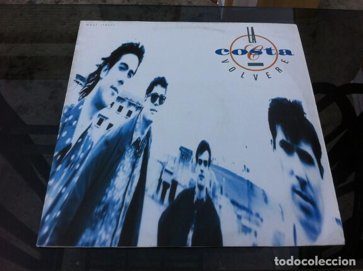 Disques de vinyle: MAXI SINGLE. LA COSTA.  VOLVER&Eacute;. 1989, ESPA&Ntilde;A.