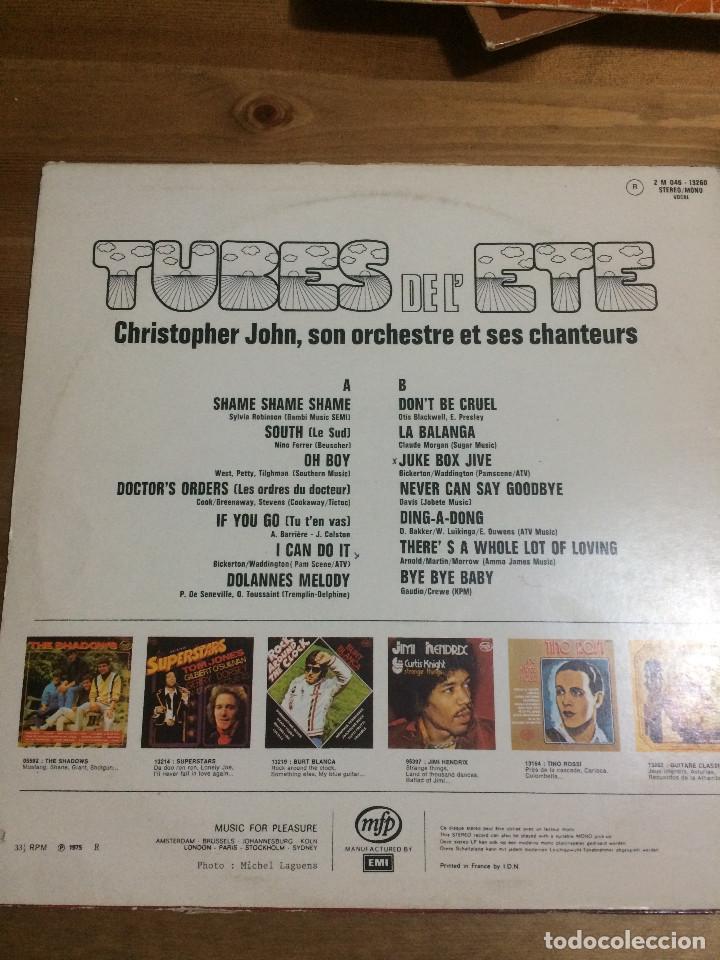 Discos de vinilo: Tubes de lEte - Chantes - Foto 2