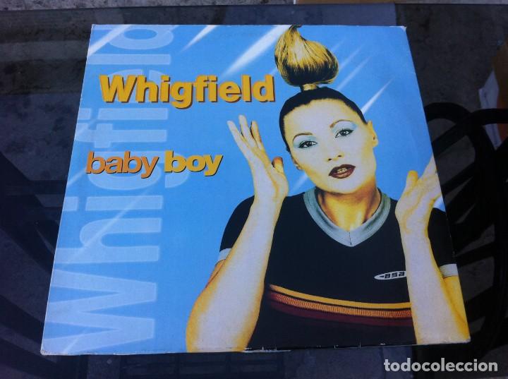 Discos de vinilo: MAXI SINGLE. WHIGFIELD BABY BOY.  1997, ESPA&Ntilde;A