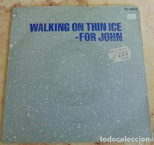 Discos de vinilo: Yoko Ono &ndash; Walking On Thin Ice - SINGLE - Foto 1