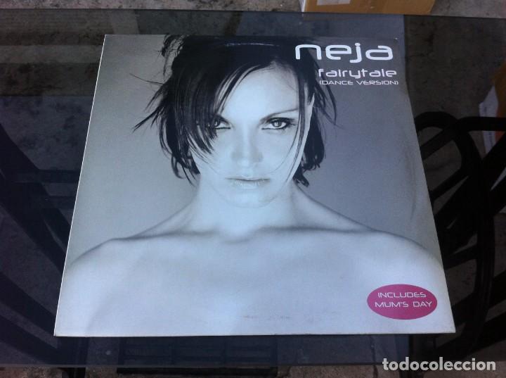 Discos de vinilo: MAXI SINGLE. NEJA. FAIRYTALE (DANCE VERSION) 2000, ITALY - Foto 1