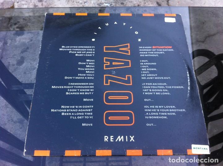 Discos de vinilo: MAXI SINGLE. YAZOO. SITUATION. 1990, ESPA&Ntilde;A - Foto 1
