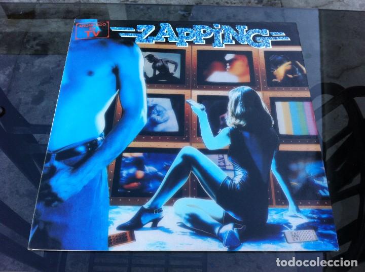 Vinyl-Schallplatten: MAXI SINGLE.  ZAPPING.  ME MOLA LA PUBLICIDAD.  1992, ESPA&Ntilde;A.  2 VINILOS.. CARPETA DOBLE