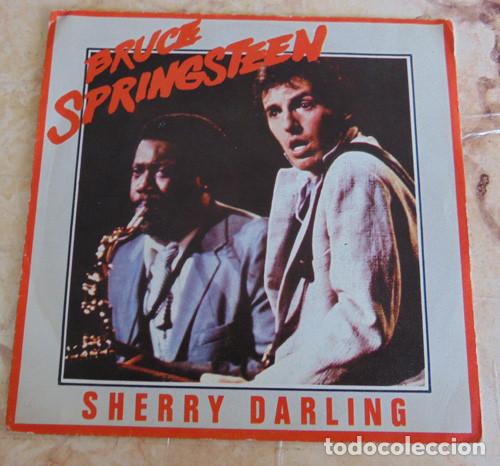 Discos de vinilo: Bruce Springsteen&lrm;&ndash; Sherry Darling - SINGLE CBS 9568 - 1981 - Foto 1