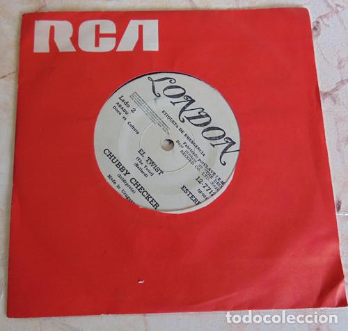 Discos de vinilo: CHUBBY CHECKER - BAILEMOS OTRA VEZ EL TWIST - SINGLE - Foto 1