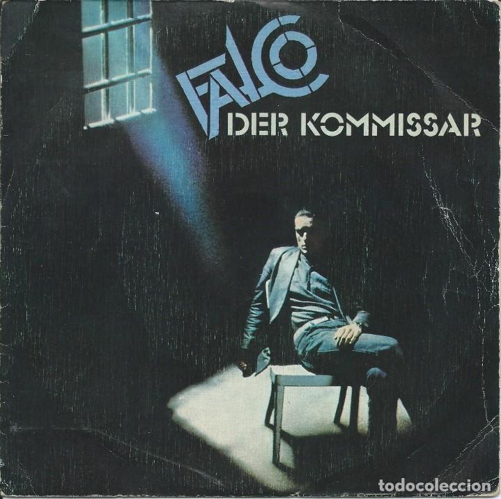 Discos de vinilo: FALCO, DER KOMMISSAR. A&M,1982 -SINGLE- - Foto 1