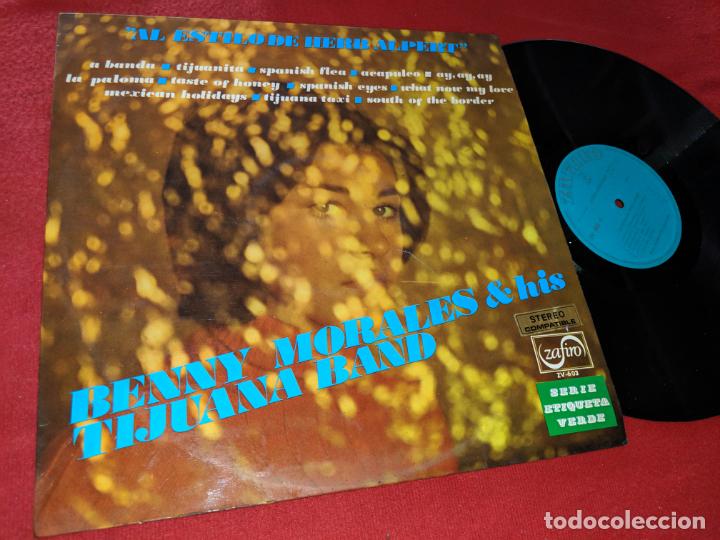 Discos de vinilo: BENNY MORALES & HIS TIJUANA BAND AL ESTILO DE HERB ALPERT LP 1971 ZAFIRO SPAIN ESPA&Ntilde;A