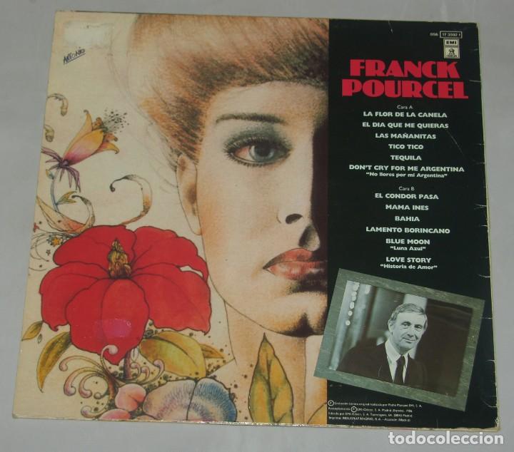 Discos de vinilo: FRANCK POURCEL. MELODIAS INOLVIDABLES. 1986. EMI Odeon. - Foto 2