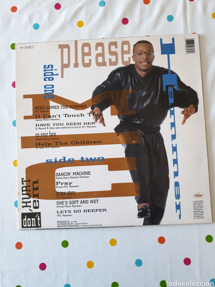 Discos de vinilo: Mc Hammer - Please dont hurt - Foto 2