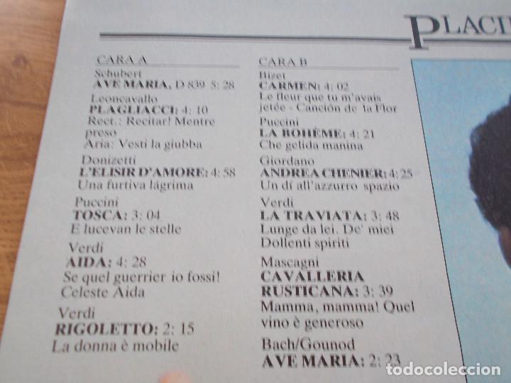 Discos de vinilo: PLACIDO DOMINGO.  CAJA DE BARCELONA - Foto 3