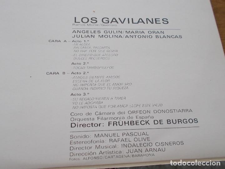 Discos de vinilo: LOS GAVILANES. CON LIBRETO - Foto 2