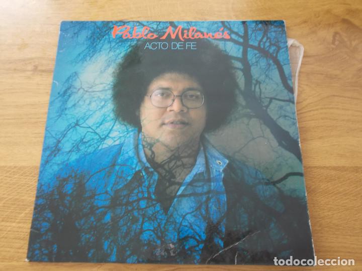 Discos de vinilo: PABLO MILANES. ACTO DE F&Eacute;. - Foto 1