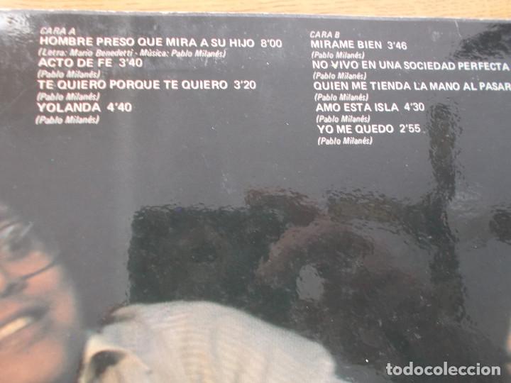 Discos de vinilo: PABLO MILANES. ACTO DE F&Eacute;. - Foto 2