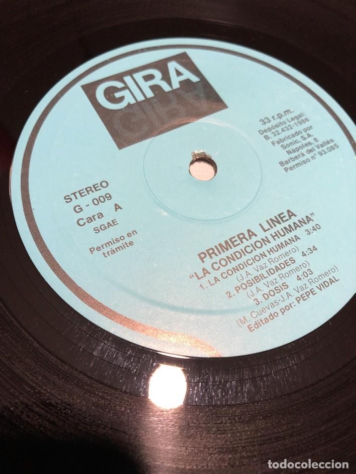 Discos de vinilo: Primera Linea - La Condici&oacute;n Humana - Foto 3
