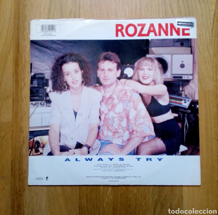 Discos de vinilo: Rozanne - Always try, Discomagic, 1991. Italy. - Foto 2