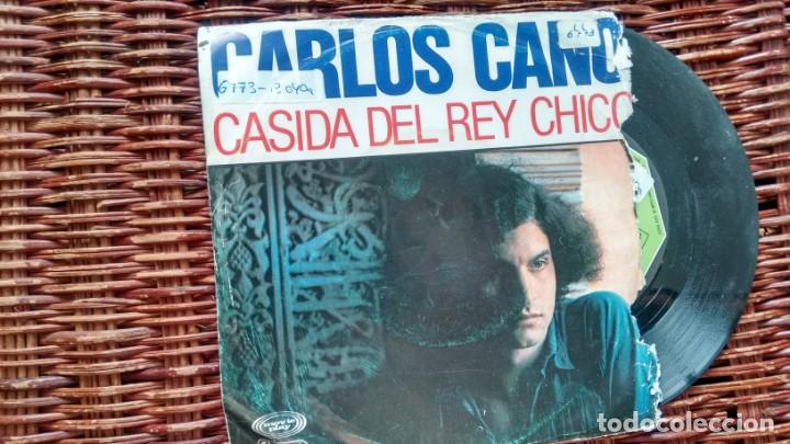 Discos de vinilo: SINGLE (VINILO) DE CARLOS CANO A&Ntilde;OS 70 - Foto 1