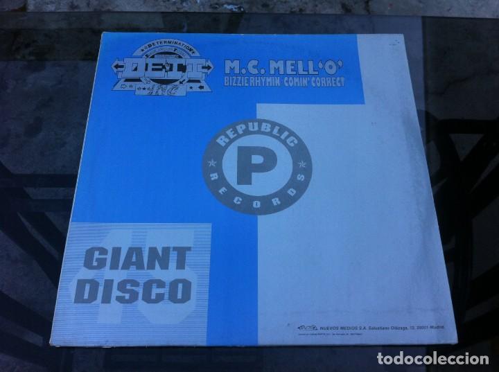 Vinyl records: MAXI SINGLE.  M.C. MELLO.  COMIN CORRECT...1989, ESPA&Ntilde;A