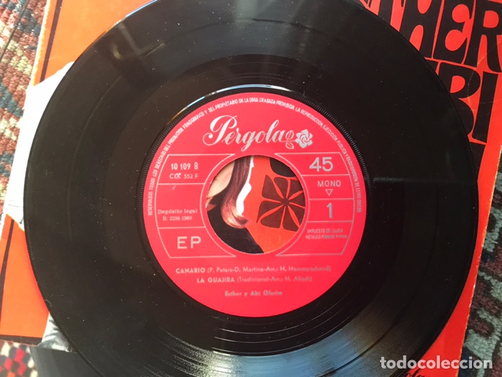 Discos de vinilo: Esther & Abi Ofarim. Canario - Foto 3