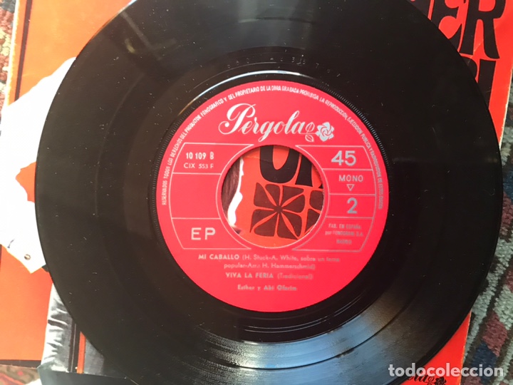 Discos de vinilo: Esther & Abi Ofarim. Canario - Foto 4