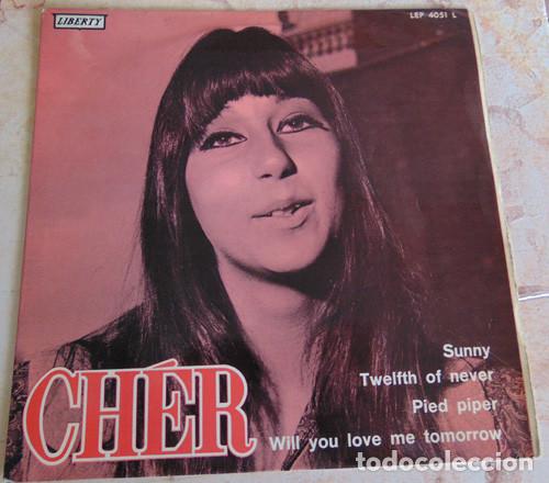 Discos de vinilo: CHER - SUNNY + 3 - EP 1966 - Foto 1