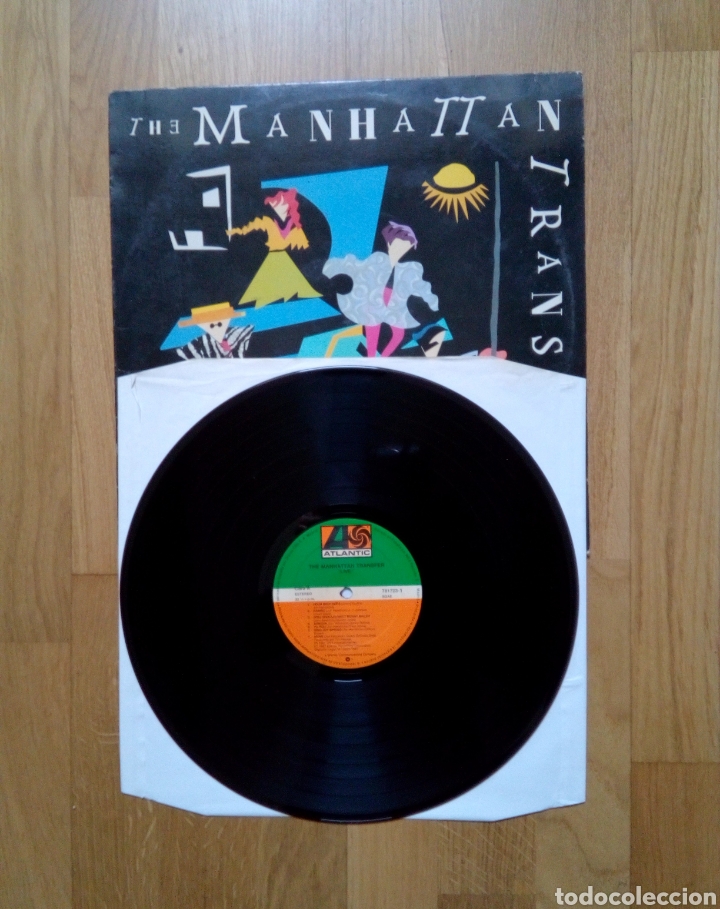 Discos de vinilo: The Manhattan Transfer - Live, Atlantic, 1987. Spain. - Foto 3