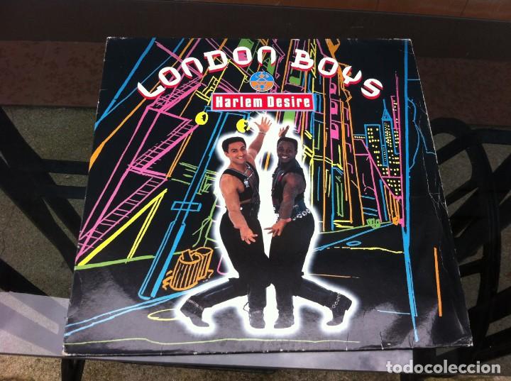 Disques de vinyle: MAXI SINGLE.  LONDON BOYS.  HARLEM DESIRE. 1989, GERMANY