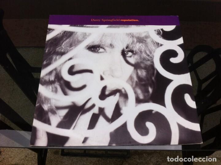Discos de vinilo: MAXI SINGLE.  DUSTY SPRINGFIELD.  REPUTATION. 1990, ENGLAND - Foto 1