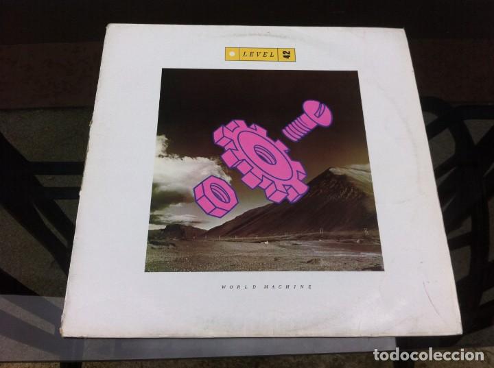 Discos de vinilo: LEVEL 42. WORLD MACHINE.  (LP) 1985, ESPA&Ntilde;A - Foto 1