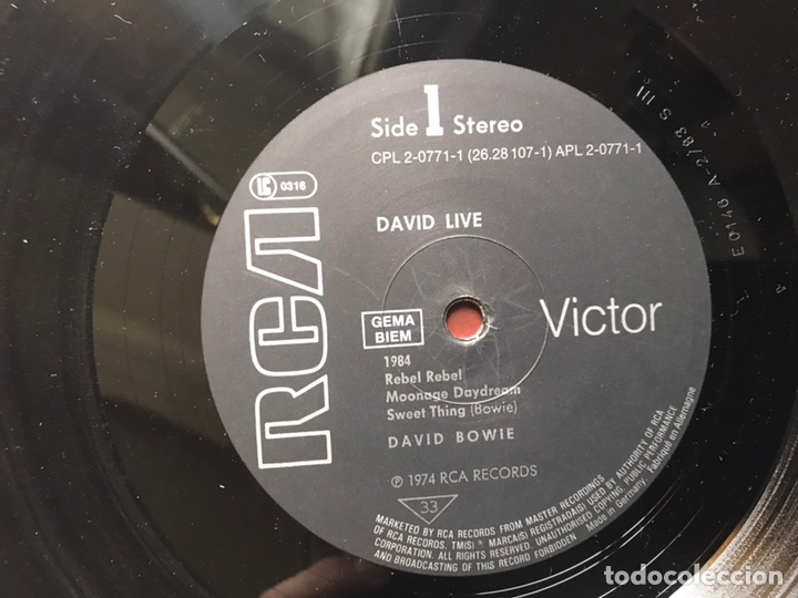 Discos de vinilo: David live. David Bowie - Foto 7