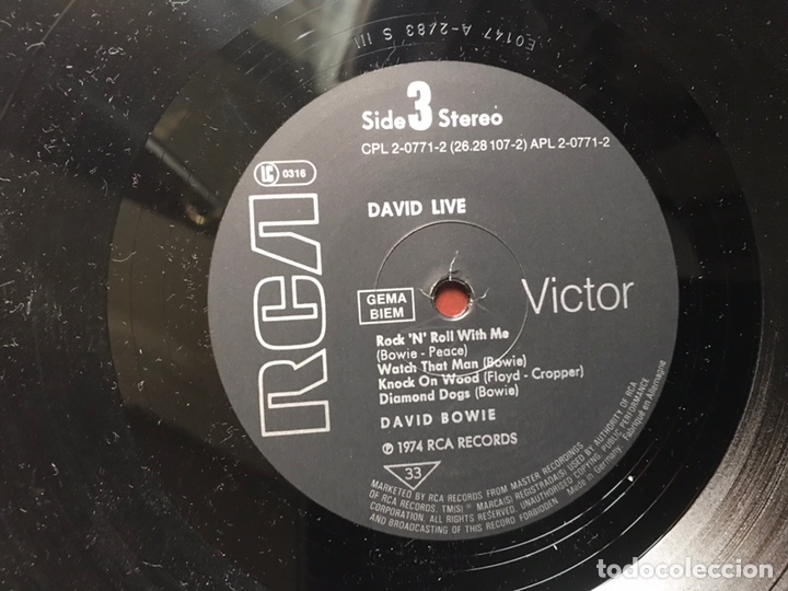 Discos de vinilo: David live. David Bowie - Foto 11