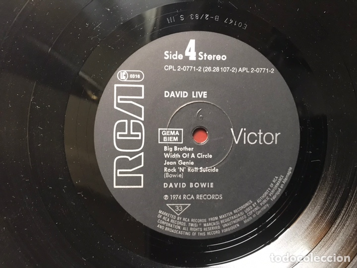Discos de vinilo: David live. David Bowie - Foto 13