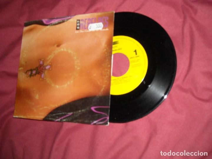 Discos de vinilo: LOS REBELDES LAS DOS CARAS DE LA MONEDA, SINGLE PROMO - Foto 1