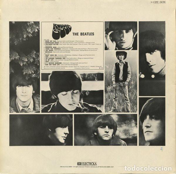 Discos de vinilo: The Beatles &ndash; Rubber Soul -LP- - Foto 2
