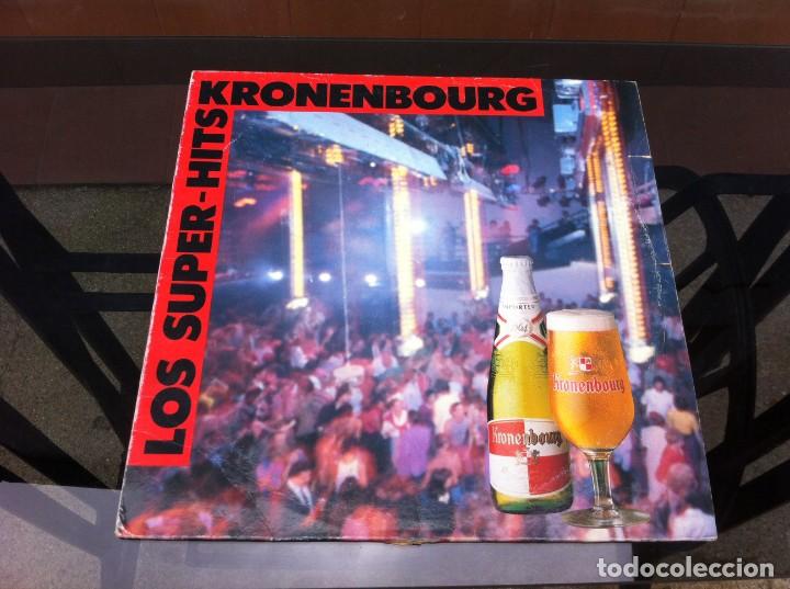 Vinyl records: LOS SUPERHITS KRONENBOURG  (LP) 1989, ESPA&Ntilde;A.