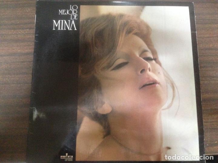 Discos de vinilo: LP DISCO VINILO LO MEJOR DE MINA - Foto 1