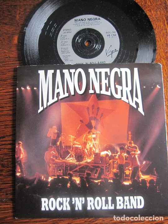 Discos de vinilo: MANO NEGRA `Rock&acute;n&acute;Roll Band` 1990 - Foto 1