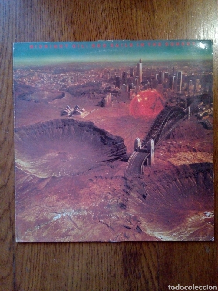 Midnight Oil Red Sails In The Sunset Cbs 19 Buy Vinyl