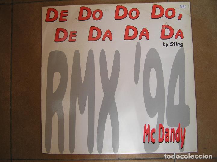 Discos de vinilo: Mc Dandy &lrm;&ndash; De Do Do Do, De Da Da Da (Remix 94) - Replay Records 1994 - MAXI - PLS - - Foto 1