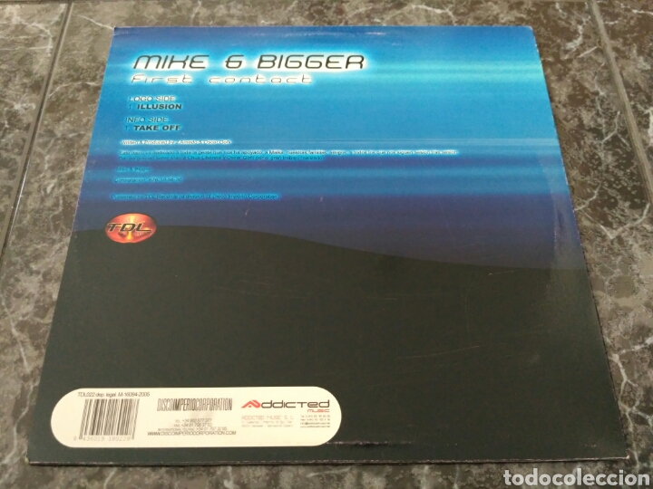 Discos de vinilo: Mike & Bigger - First Contact - Foto 2