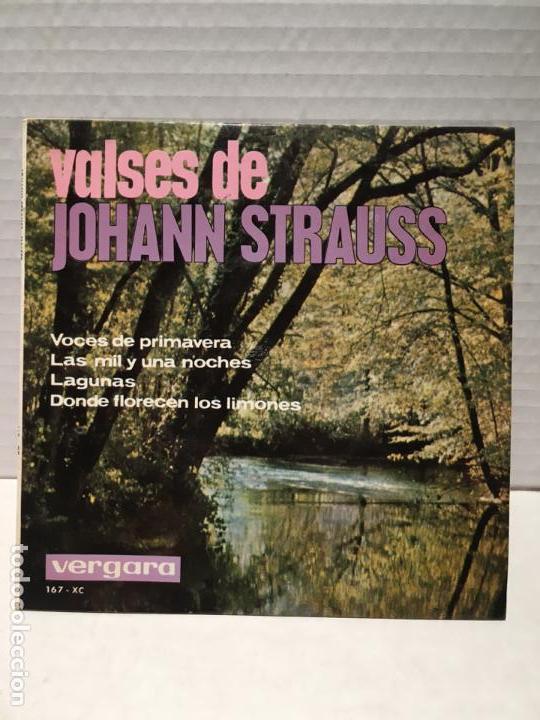 Discos de vinilo: SINGLE DE JOHANN STRAUSS A&Ntilde;OS 60 - Foto 1