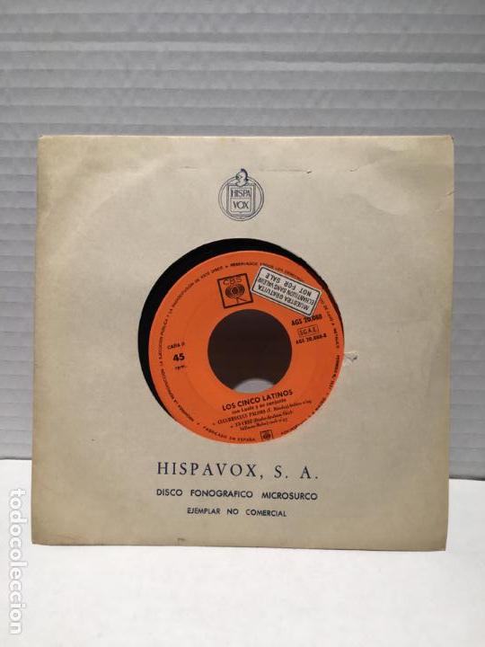 Discos de vinilo: SINGLE DE LOS 5 LATINOS A&Ntilde;OS 60 - Foto 1