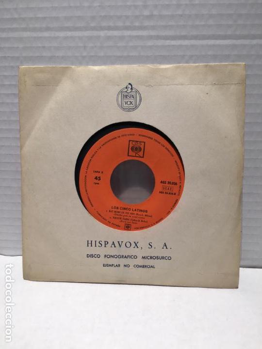 Discos de vinilo: SINGLE DE LOS CINCO LATINOS A&Ntilde;OS 60 - Foto 1