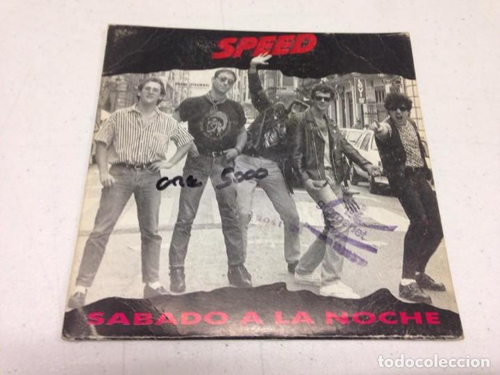 Discos de vinilo: Speed &lrm;&ndash; Sabado A La Noche --punk rock - Foto 1